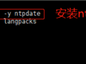 Linux校准服务器时间